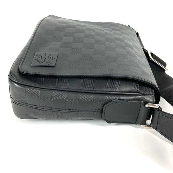 LOUIS VUITTON N42711 Damier Infini District PM NV3 Messenger Bag Shoulder Bag - Picture 4 of 15